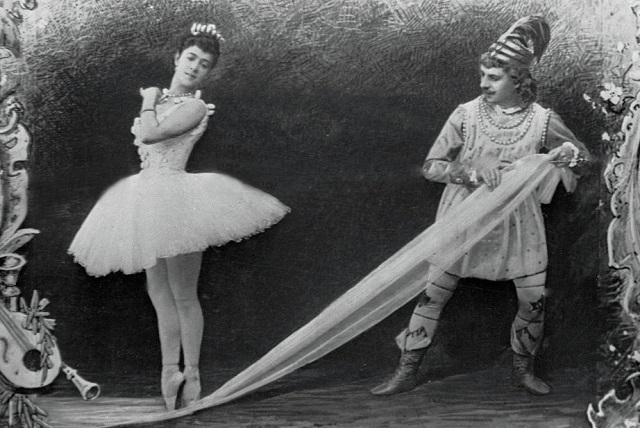 Артисты балета Императорского Мариинского театра в первой постановке балета «Щелкунчик».