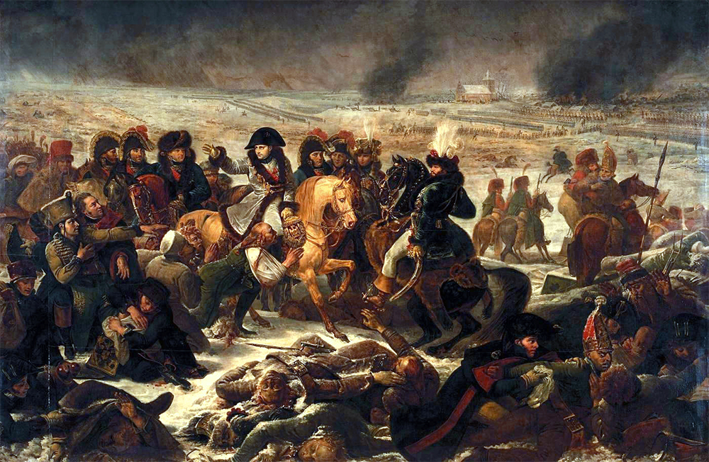  Антуан Гро. Мюрат гарцует перед Наполеоном в битве при Прейсиш-Эйлау. 1808 г.