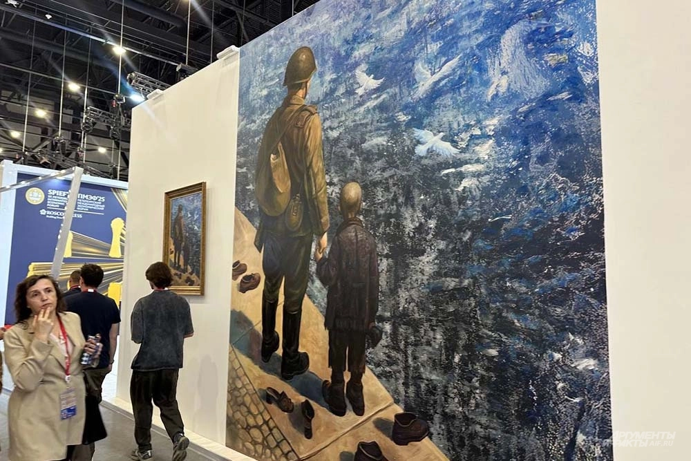 Картина Никаса Сафронова.