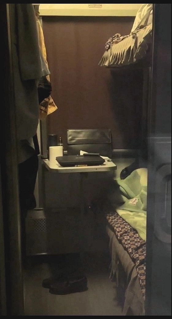 Вид вагона изнутри.