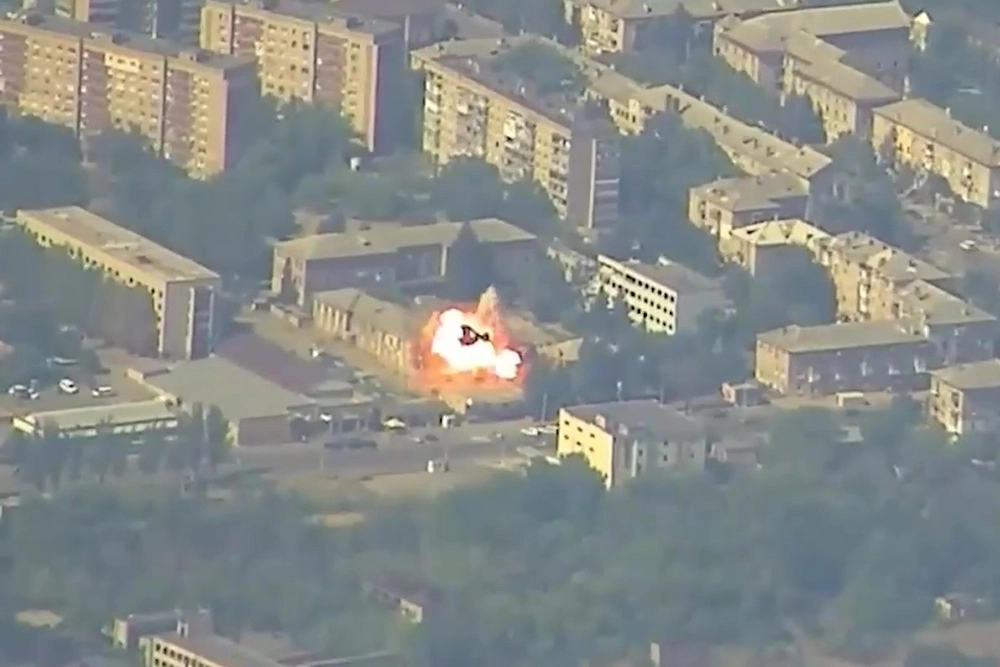 Российские военные поразили ТЦК с применением БПЛА 