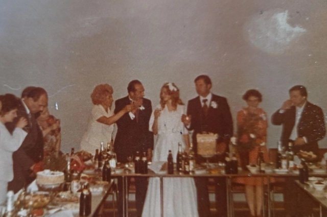 Нина и Володя - молодожёны. 1971 год.