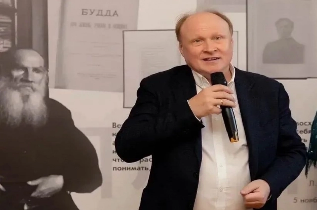 Гендиректор Госмузея Льва Толстого в Москве, праправнук великого писателя и мыслителя Владимир Толстой: «Сегодня, приезжая в Индию, мы чувствуем это особое отношение к Толстому».