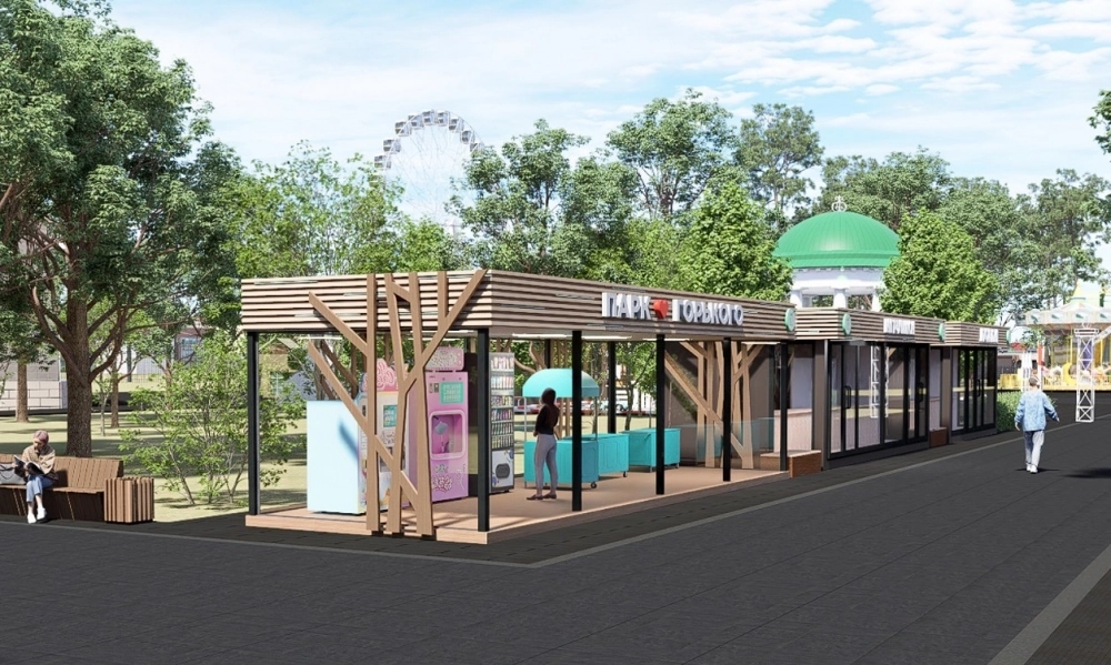 Так будут выглядеть торговые ряды.