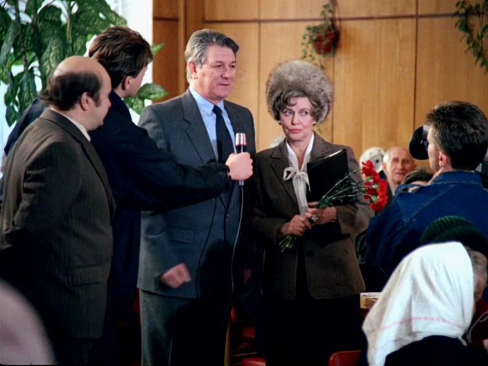 Нина Агапова в фильме «Небеса обетованные», 1991 г.