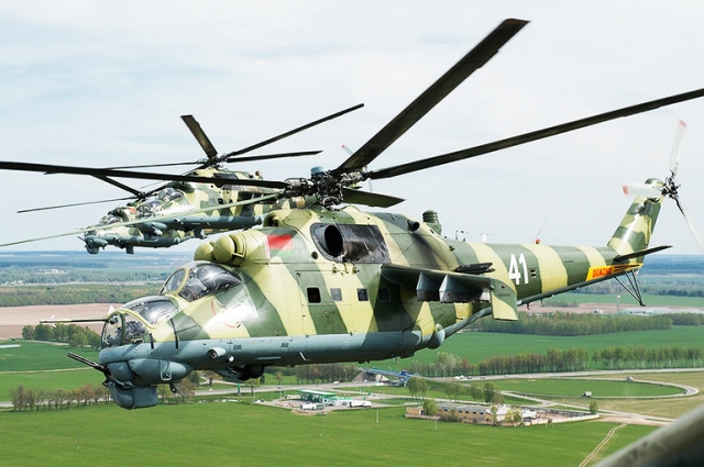 Несколько лет Гимранов летал на Ми-24.