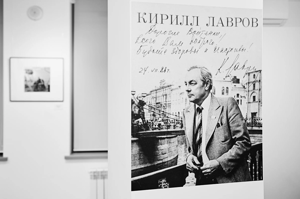 Владимир Войтенко снимал многих известных советских актёров. На фото - Кирилл Лавров.