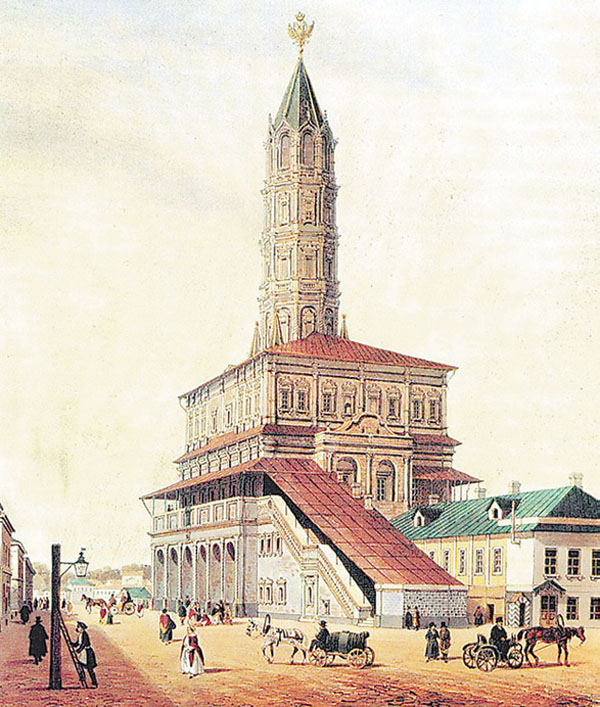Сухарева башня - невеста Ивана Великого и дом колдуна.
