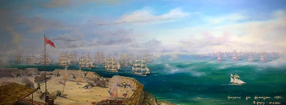 Владимир Косов, Сражение при Калиакрии.