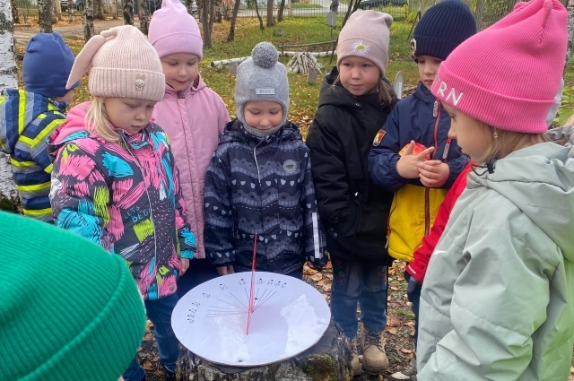 Малышам очень понравилась их новая зона.