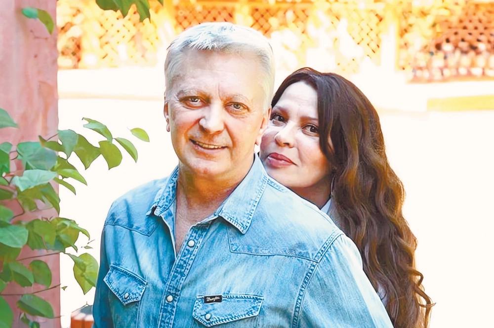 Дмитрий Ячевский с Анжеликой Вольской.