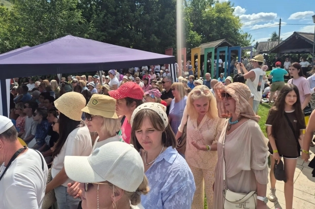 Фестиваль в Ширяево собрал десятки гостей.
