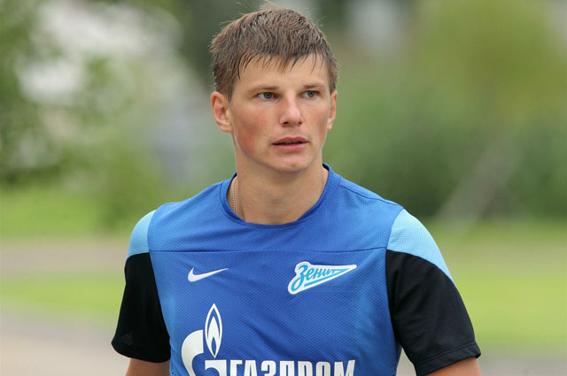 Андрей Аршавин на открытой тренировке ФК Зенит . 2013 год