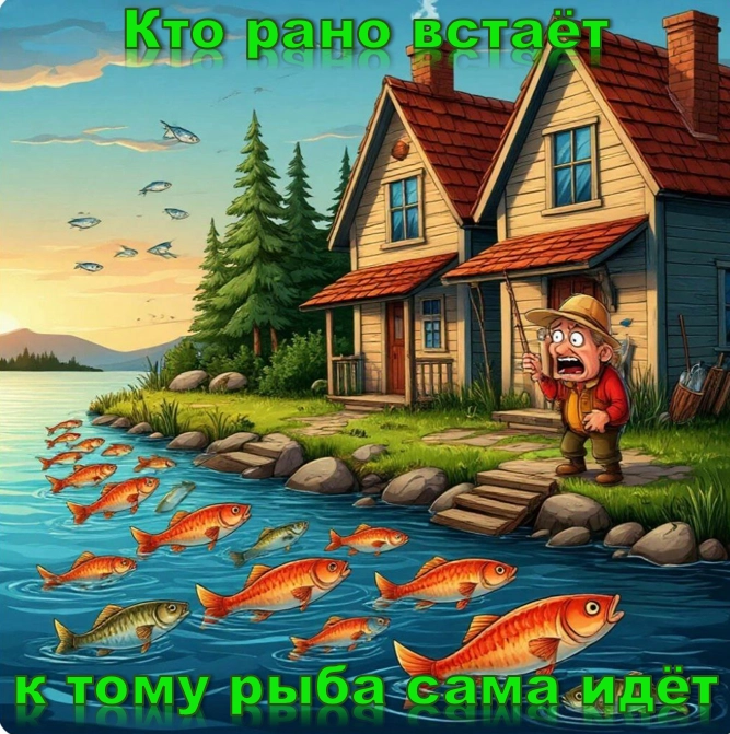 Рыбалка - это свои премудрости.