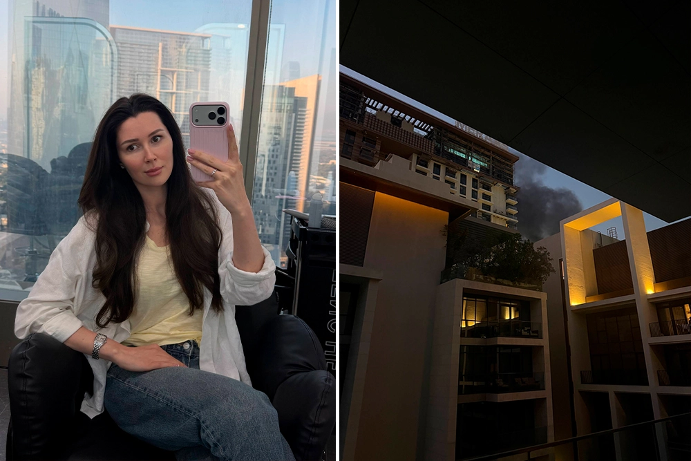 Анна Заворотнюк в Иране.