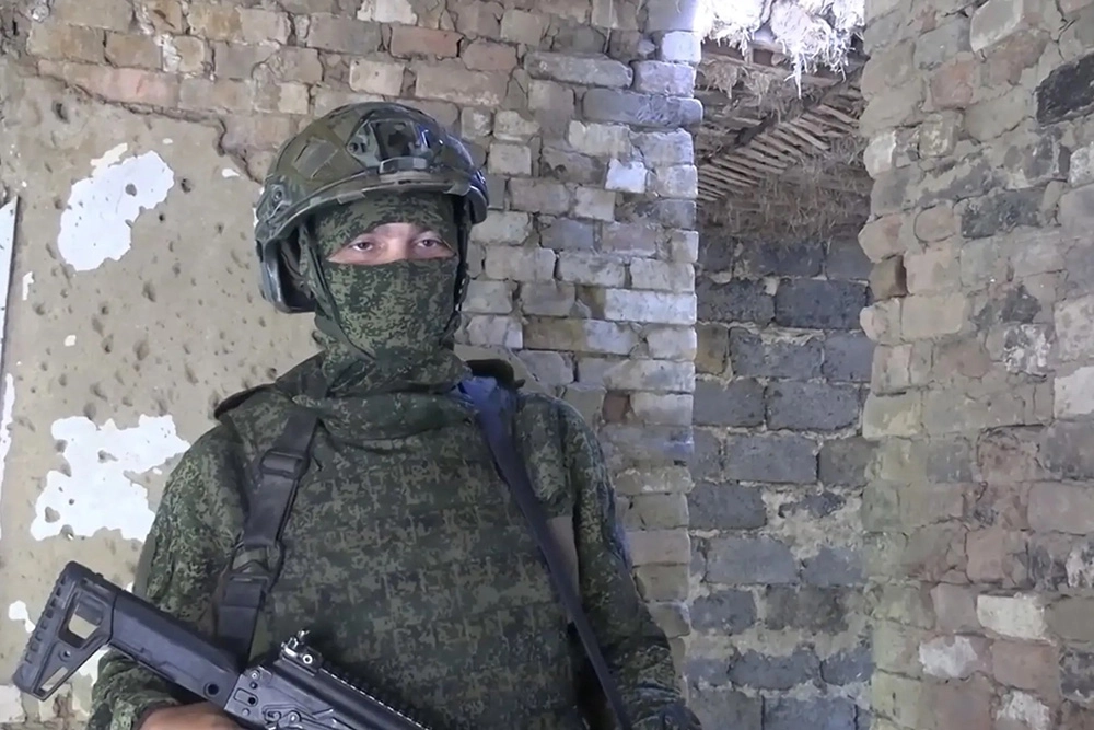 Боец с позывным Юрик.