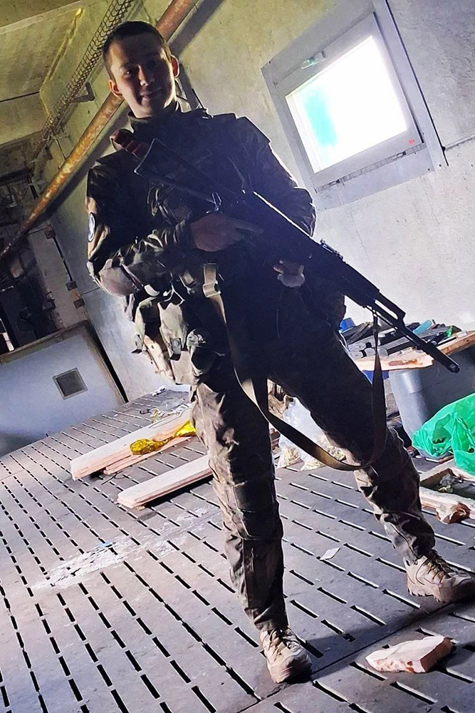 Боец с позывным Щелкун. 