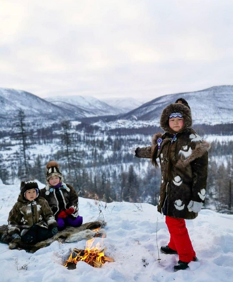 Зима в Якутии суровая, но красивая.