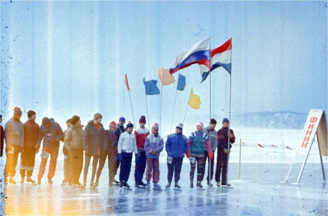 Международный конькобежный марафон на оз. Байкал, 1993