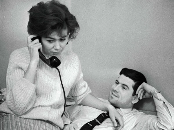 Эдита Пьеха и Александр Броневицкий, 1966 г.