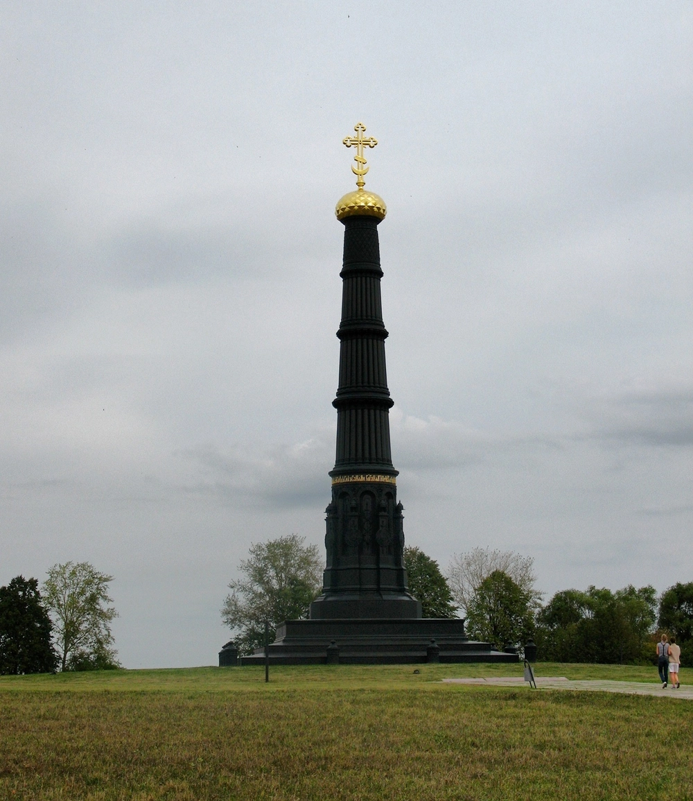 Памятник на Куликовом поле по проекту А.П. Брюллова, 1852 г.