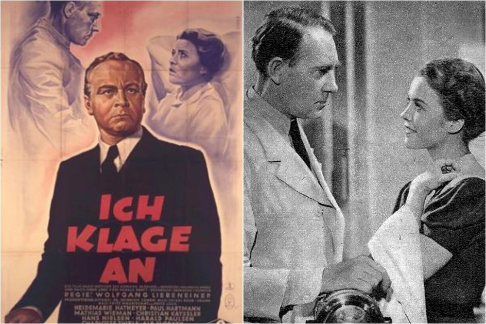 Мелодрама «Я обвиняю» (1941) была призвана оправдать акции эвтаназии.
