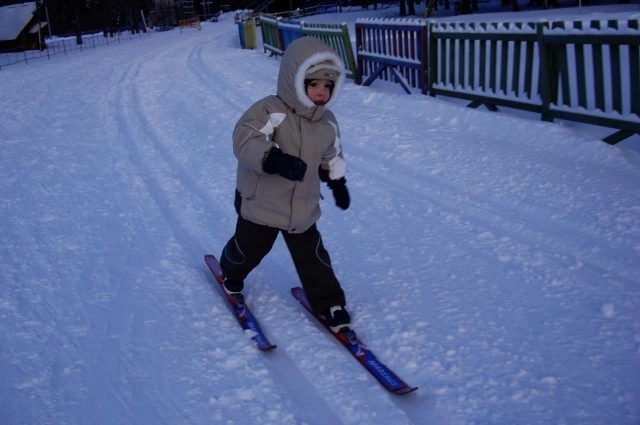 Савелий Коростелёв в детстве.