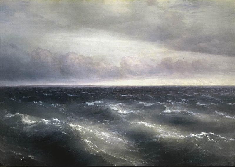 И. Айвазовский, «Чёрное море», 1881 г.