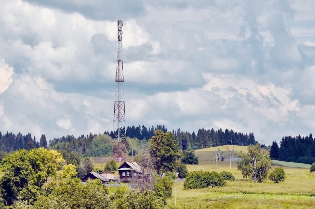 Качественная связь и интернет появляются в удалённых деревнях Удмуртии.