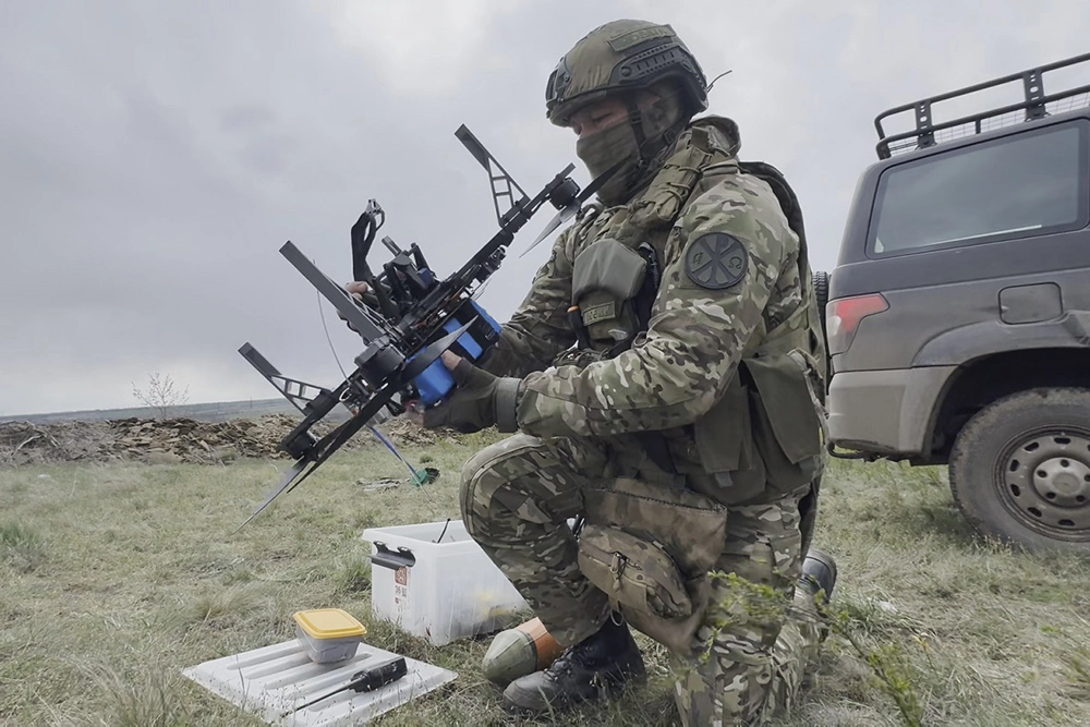 Боец с позывным Новик.