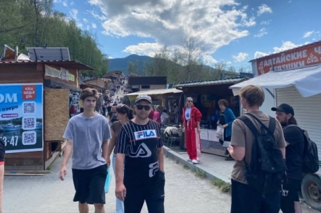 Количество туристов на перевале Чике-Таман.