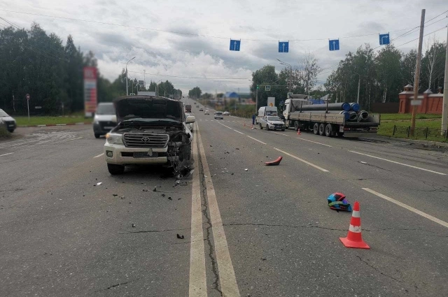 На месте ДТП работают правоохранительные органы.