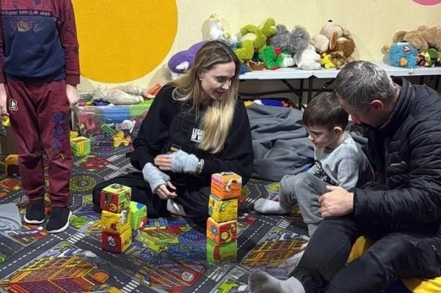 Анджелина Джоли в Херсоне.