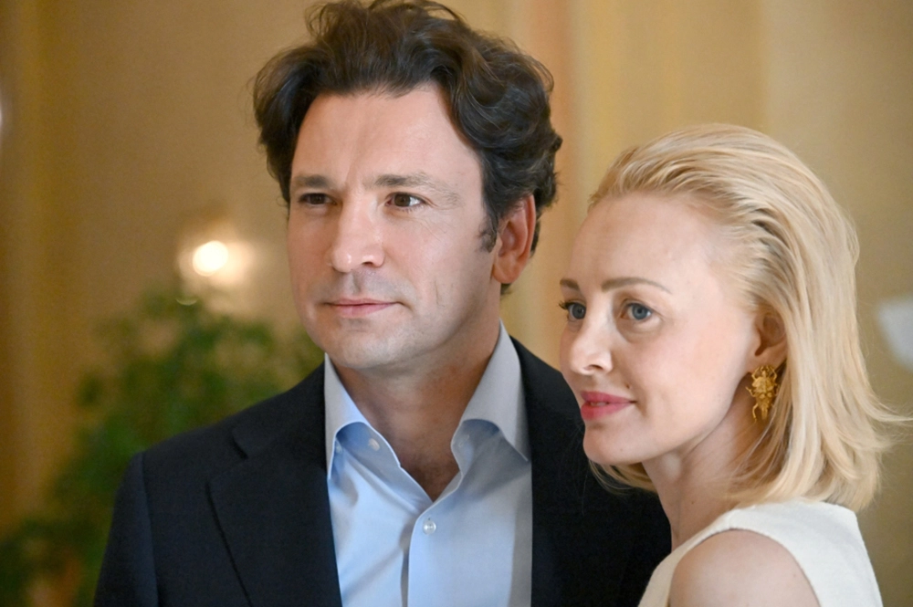 Антон Хабаров с супругой, актрисой Еленой Хабаровой.