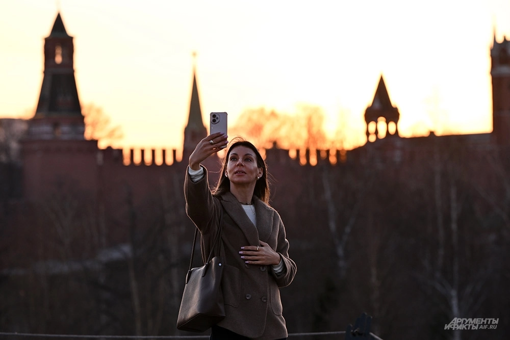 Закат в Москве