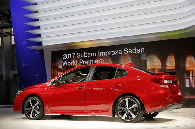 Subaru 2017 Impreza Sedan.