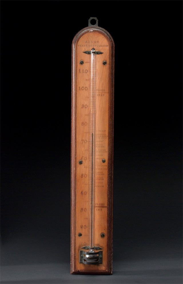 Термометр для оранжереи, 1798 год.