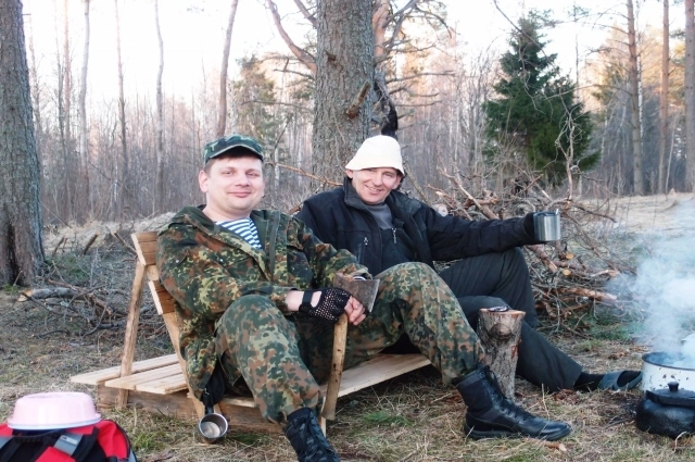 Ходить в походы всегда любил и делать это продолжает