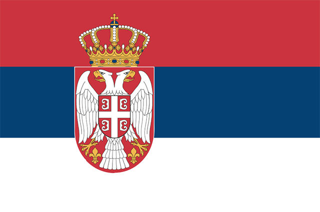 Флаг Сербии