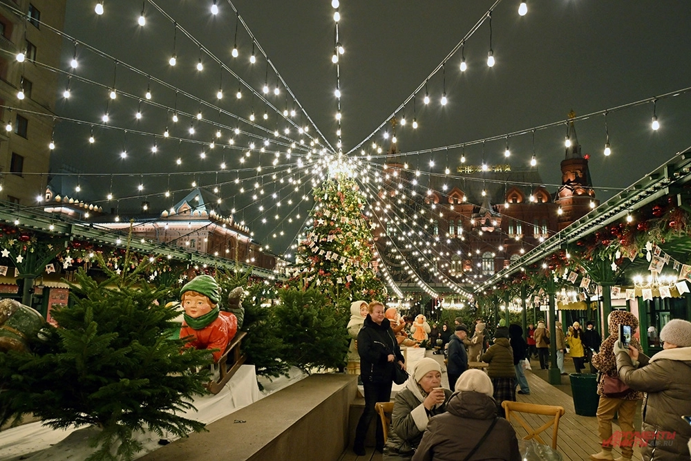 Открылись площадки «Зимы в Москве»