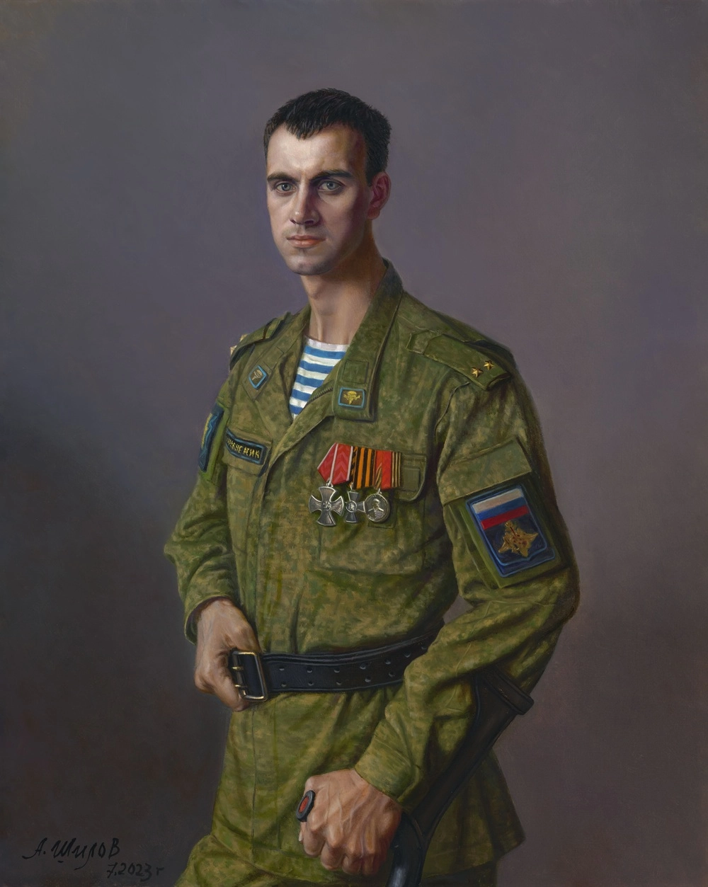 Торопов Дмитрий Алексеевич. Защитник Отечества. Участник специальной военной операции, 2023 г.