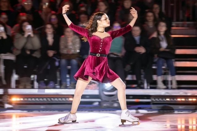 Софья Самодурова на юбилее Алексея Мишина в феврале 2026 года.