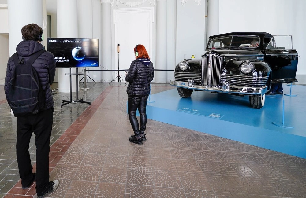 Выставка «Звездный путь» в Музее транспорта Москвы на ВДНХ.
