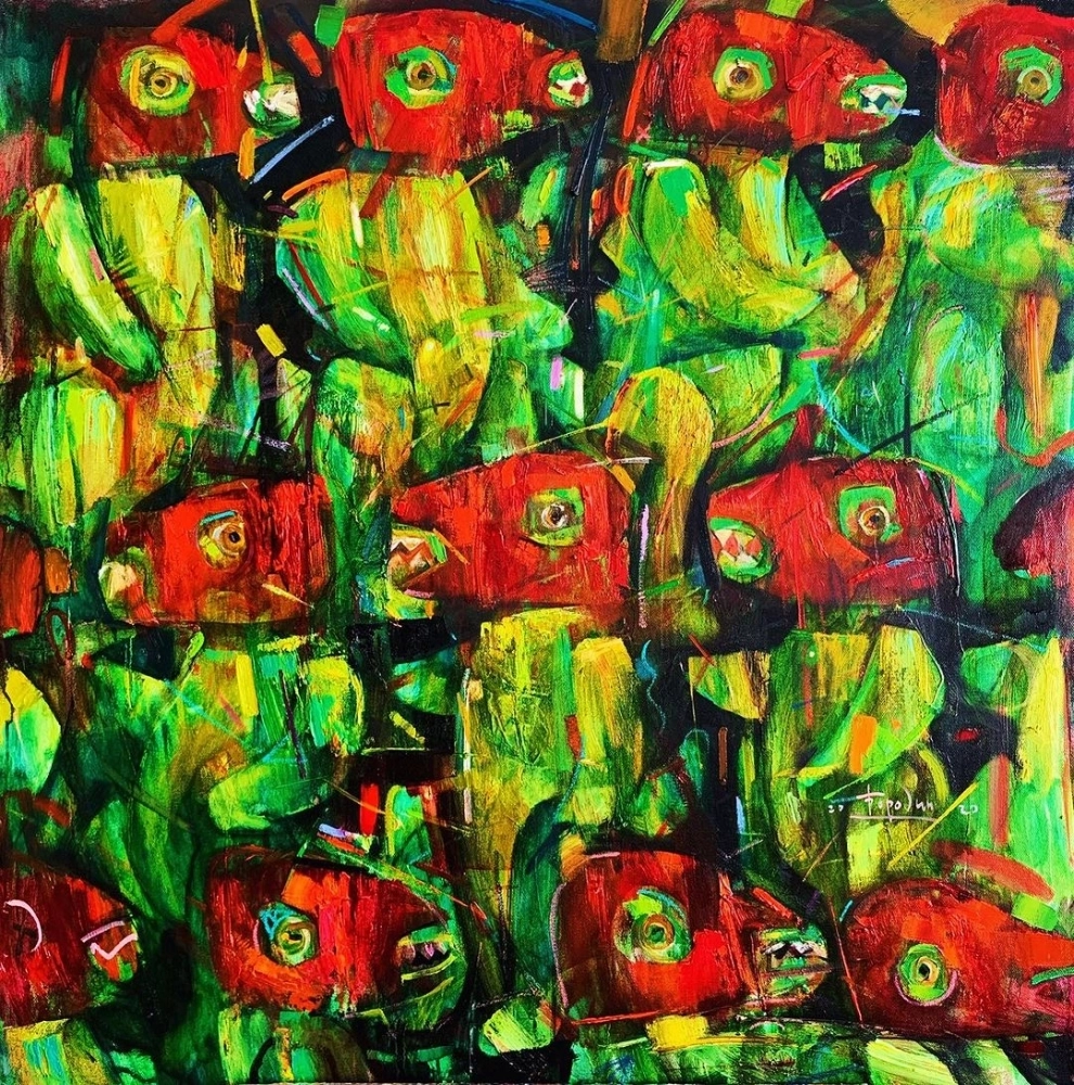 Кирилл Бородин. «Отряд в масках». 2021.