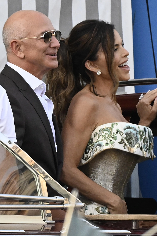 Джефф Безос и Лорен Санчес.