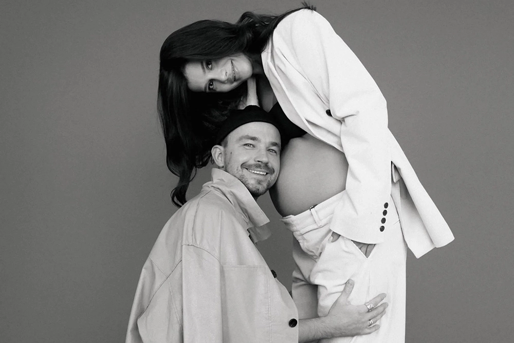 Александр Петров с супругой.