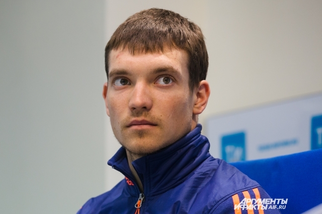 Андрей Ларьков оказался самым возрастным и опытным участником лыжной команды.