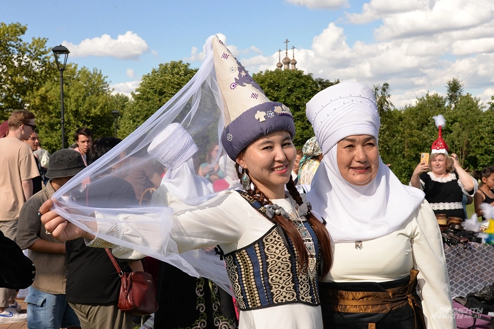 Сабантуй всегда проходит широко.