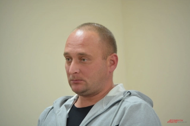 Дмитрий Виноградов на суде.