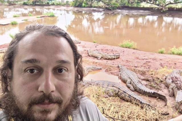 Отец Альвиан в Африке. 